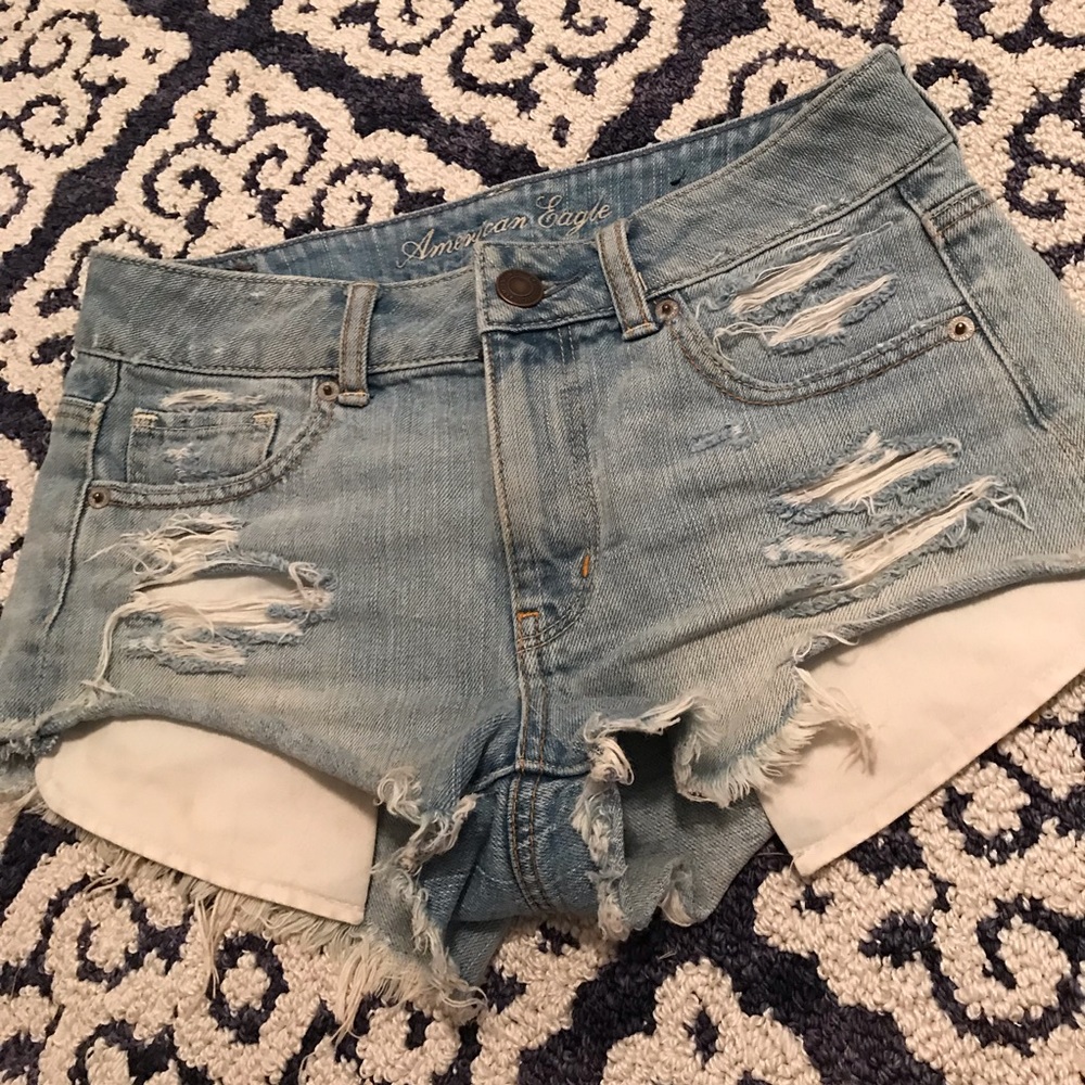 American Eagle Distressed Shorts